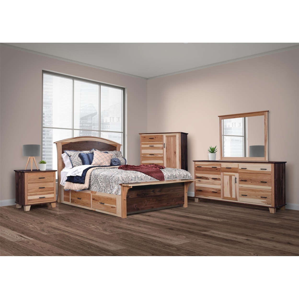 Nisley Cabinet Wilkensburg King Bedroom Group