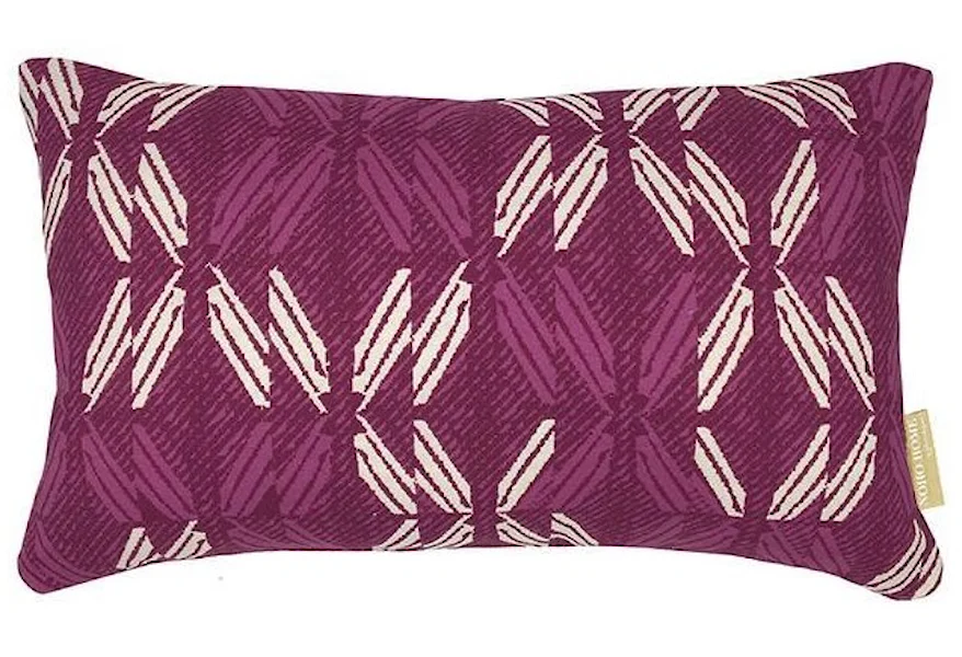 Pe'a Lumbar Pillowcase by Noho Home at HomeWorld Furniture