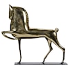 Noir Accessories and Mirrors Horse On Stand
