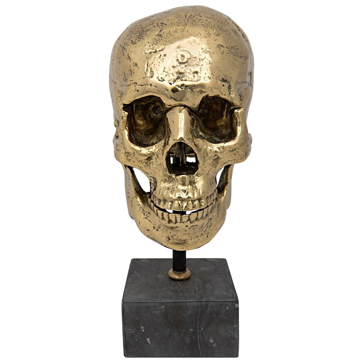 Noir Accessories and Mirrors Skull on Stand