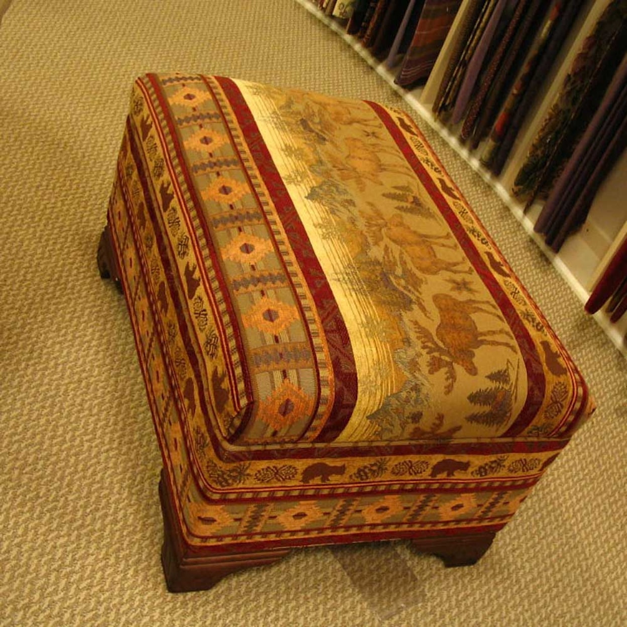 Norwalk Centennial Ottoman