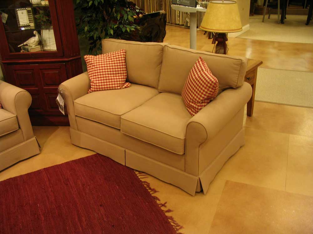 Loose Back Loveseat