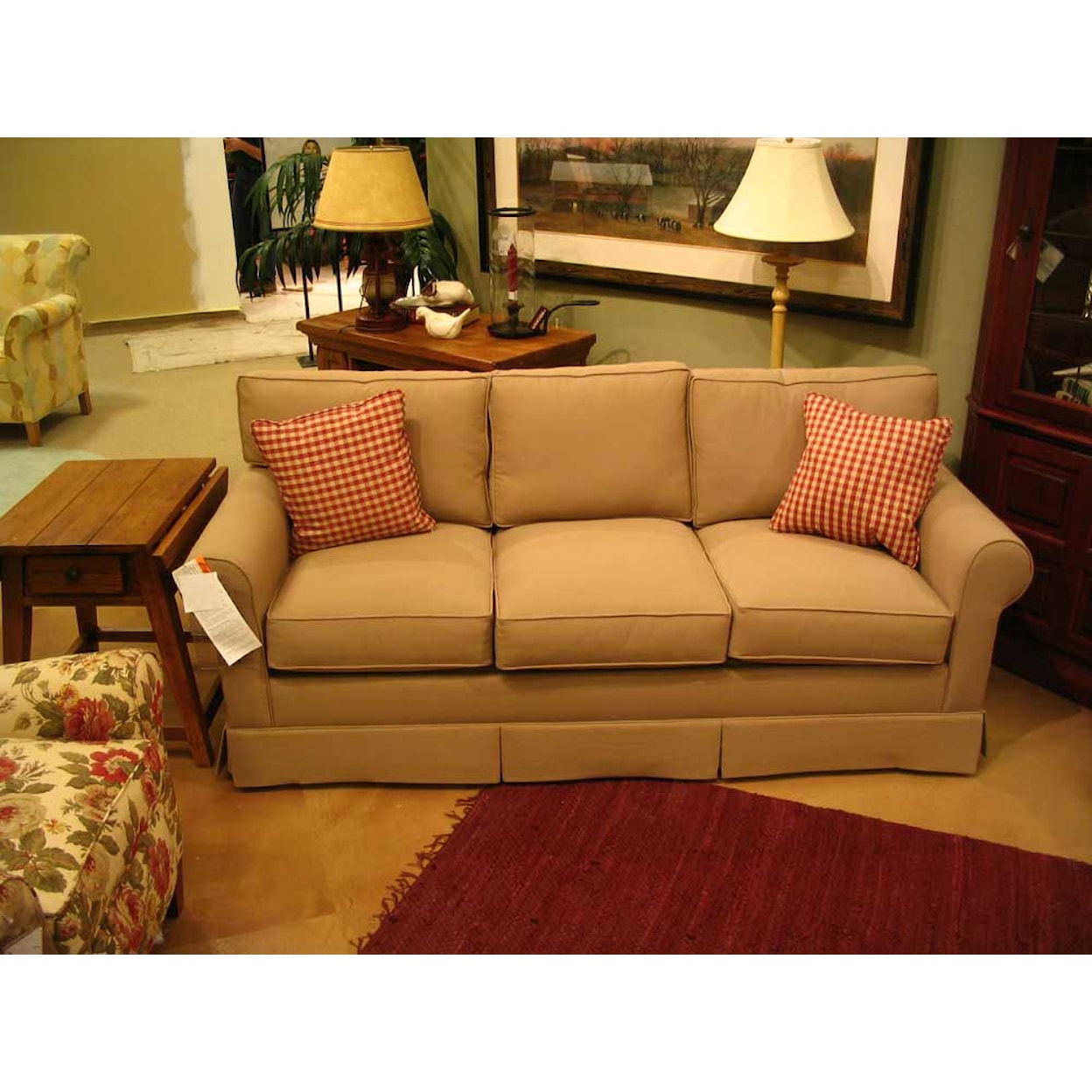 Norwalk Copley Square Loose Back Stationary Sofa