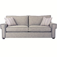 Contemporary Sofa With Nailhead Trim
