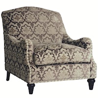 Traditional Chair With Nailhead Trim