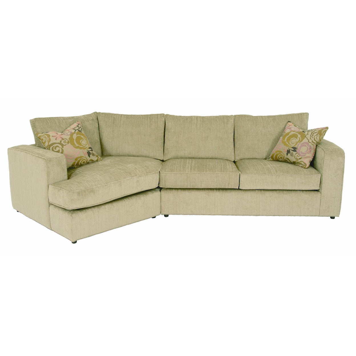 Norwalk Milford Angled Sectional Sofa