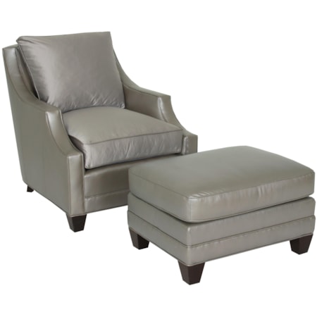 Contempary Ottoman and Chair