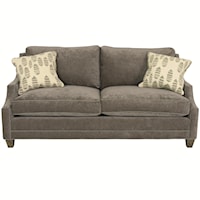 Contemporary Condo Sofa With Welting