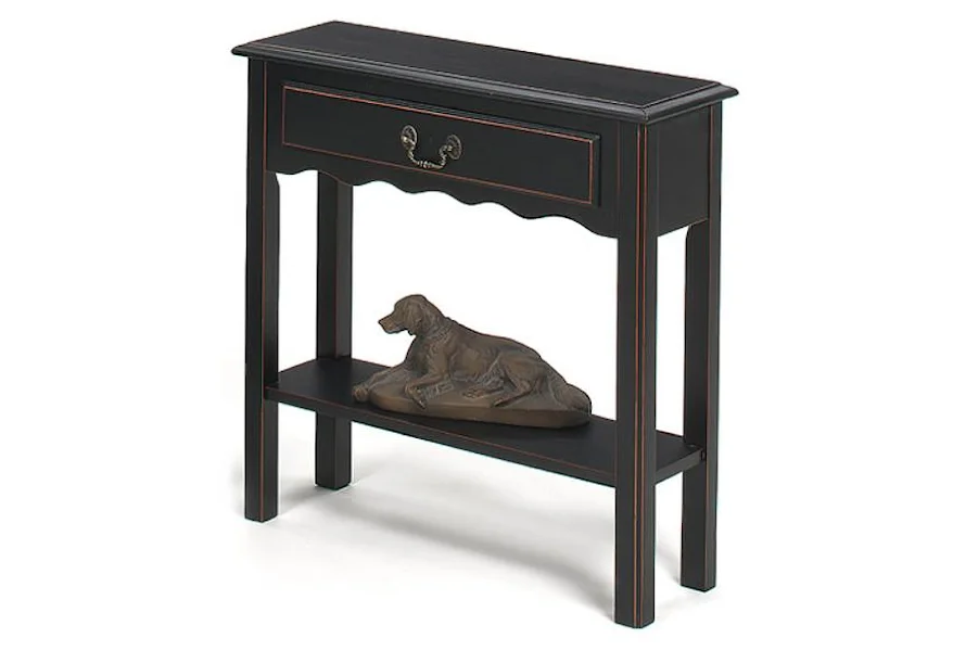 1900 International Accents Petite Console Table by Null Furniture at Kaplan's Furniture