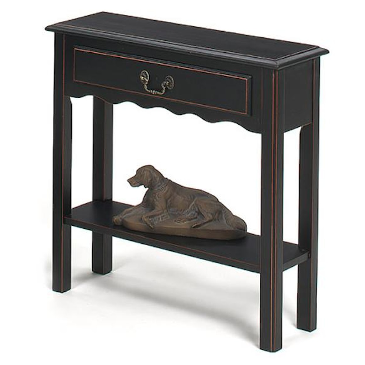 Null Furniture 1900 International Accents Petite Console Table