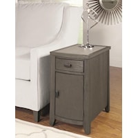 Chairside Cabinet End Table