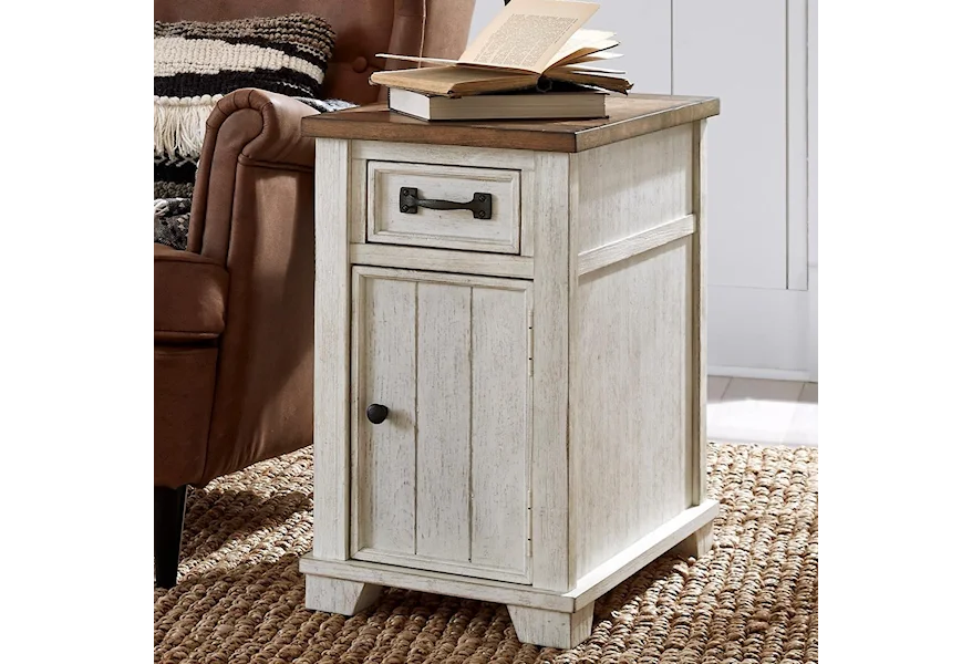 5519 Chairside Cabinet Table by Null Furniture at Stuckey Furniture