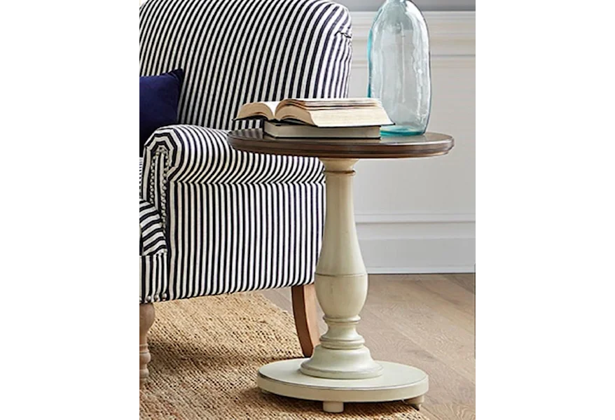 6618 Expressions Round End Table by Null Furniture at Esprit Decor Home Furnishings
