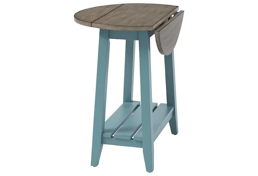 6618 Expressions Drop Leaf End Table by Null Furniture at Esprit Decor Home Furnishings