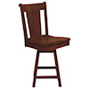 Oakland Wood Cape May 24" Swivel Stool