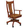 Oakland Wood Eagle Desk Chair