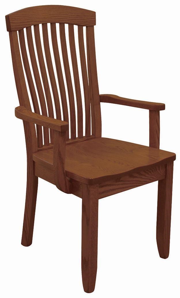 Oakland Wood Empire Arm Chair