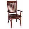 Oakland Wood Franklin Arm Chair