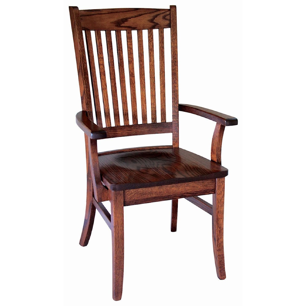 Oakland Wood Franklin Arm Chair