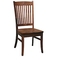 Customizable Solid Wood Dining Side Chair