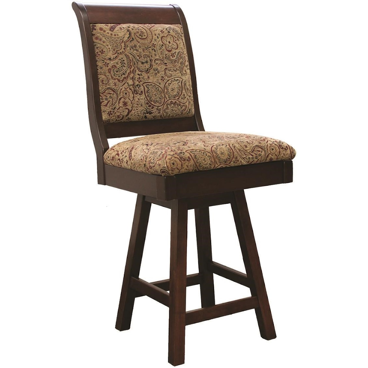 Oakland Wood Glacier 30" Swivel Stool