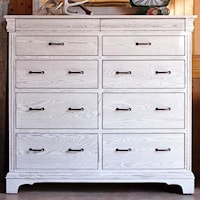 Grand Dresser with 10 Drawers
