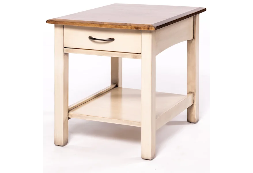 Manchester End Table by Oakwood Industries at Crowley Furniture & Mattress