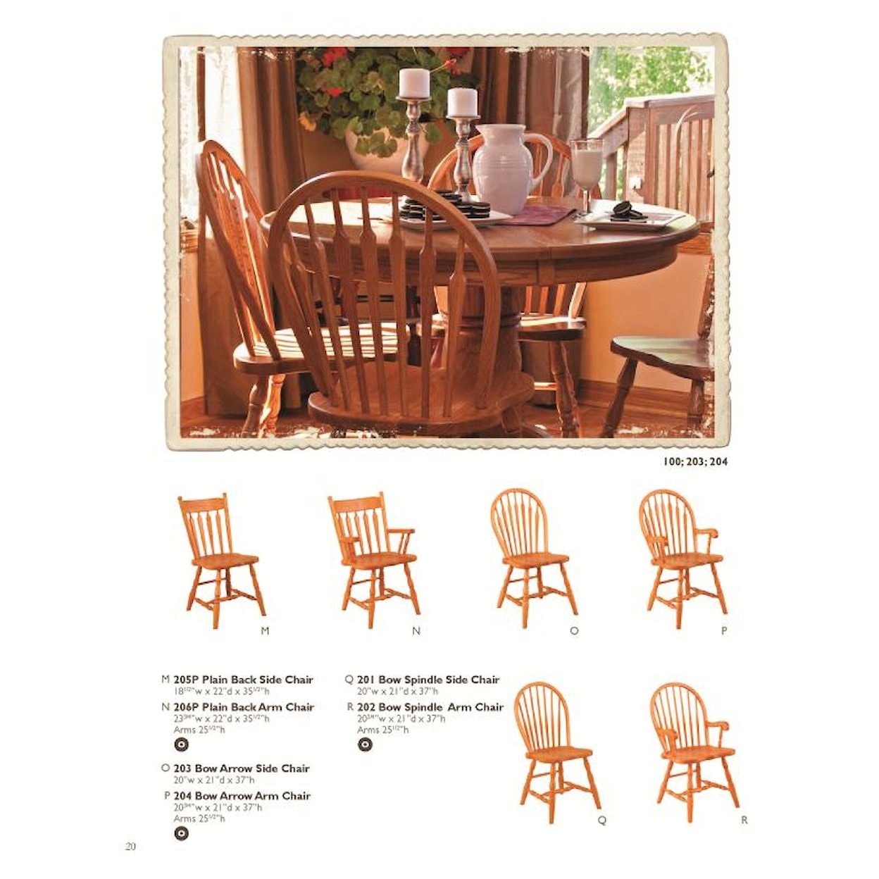 Oakwood Industries Casual Dining 5 Piece Dining Set