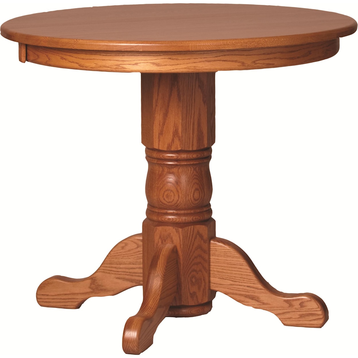 Oakwood Industries Casual Dining Round Bar Table