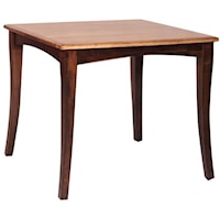 Achord Counter Height Rectangular Table with Splayed Legs