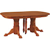 Oakwood Industries Casual Dining Double Pedestal Banquet Table