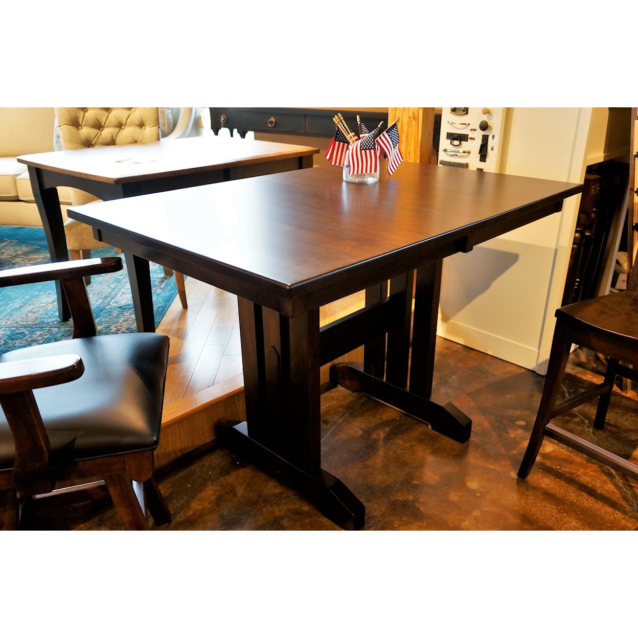 Oakwood Industries Casual Dining Mini Mission Table
