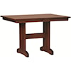 Oakwood Industries Casual Dining Mission Gathering Table