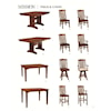 Oakwood Industries Casual Dining Mission Gathering Table