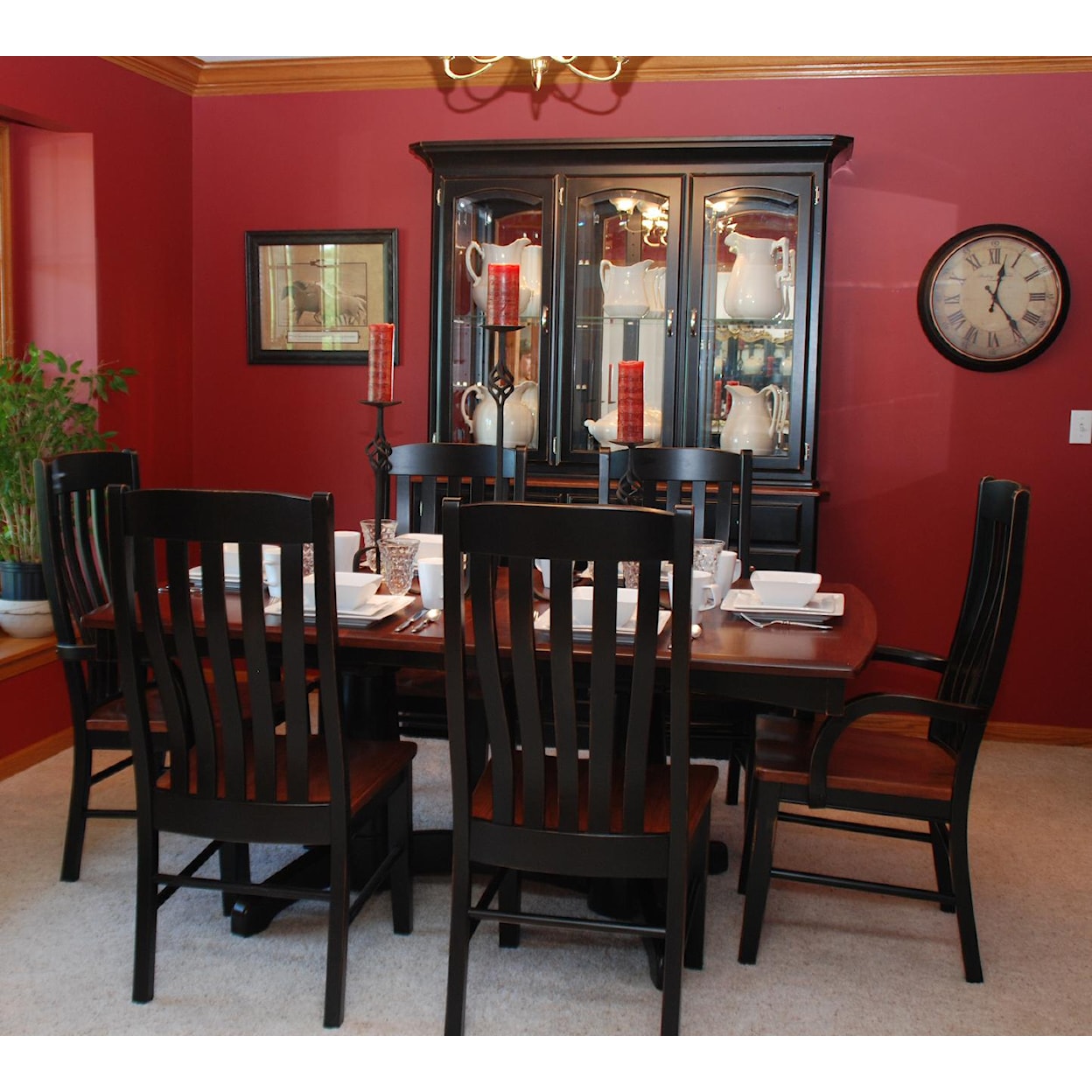 Oakwood Industries Casual Dining 7 Piece Dining Set