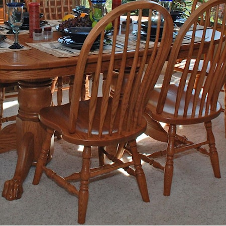 Bent Back Dining Side Chair