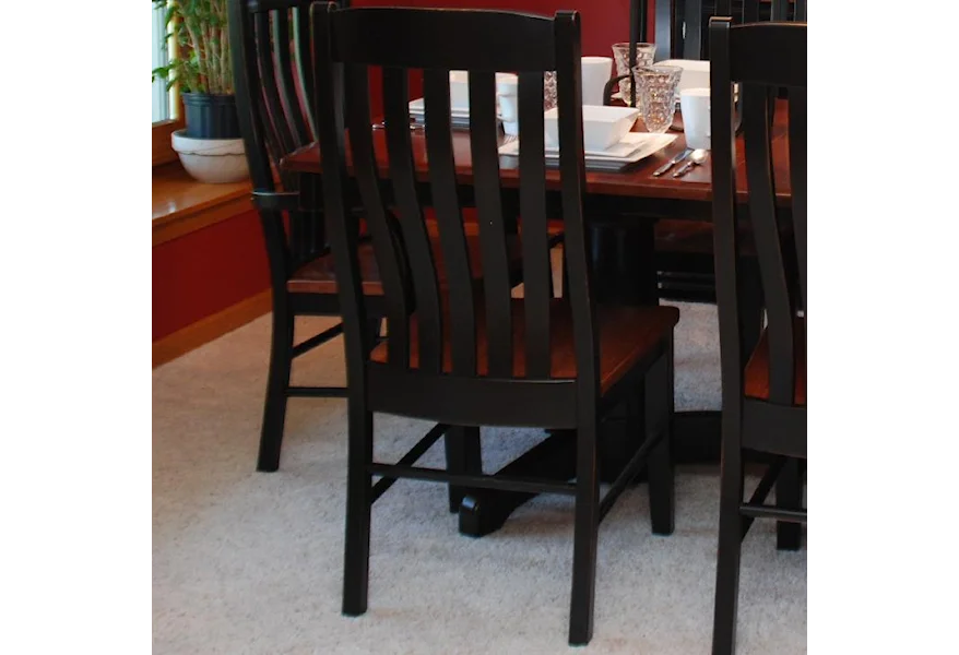 Casual Dining Contour Side Chairs by Oakwood Industries at Mueller Furniture