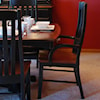 Oakwood Industries Casual Dining Contour Arm Chair