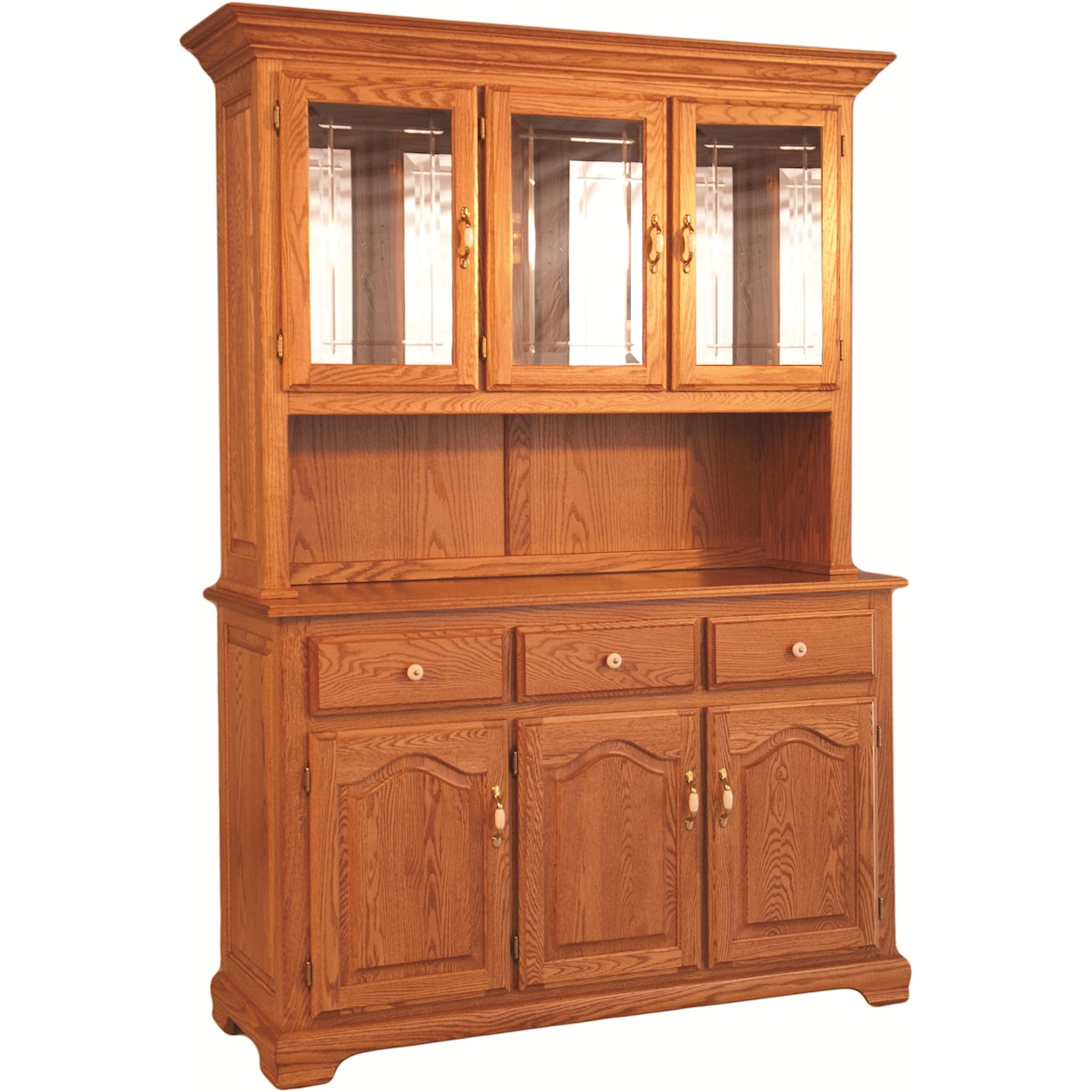 Oakwood Industries Casual Dining Homestead China Hutch and Buffet