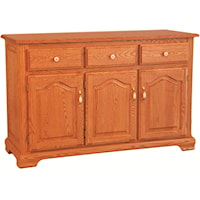 Homestead Dining Buffet w/ 3 Drawers