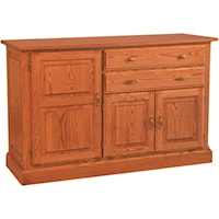 Town & Country Buffet w/ 2 Drawers