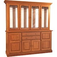 Town & Country Hutch and Buffet w/ Touch Lighting