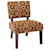 Office Star Accent Chairs Jasmine Accent Chair w/ Exposed Wood