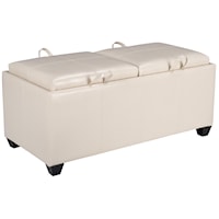 Metro Double Storage Bench