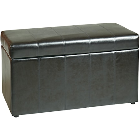 Storage Ottoman with Dual Cubes