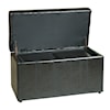 Office Star Metro  Storage Ottoman with Dual Cubes