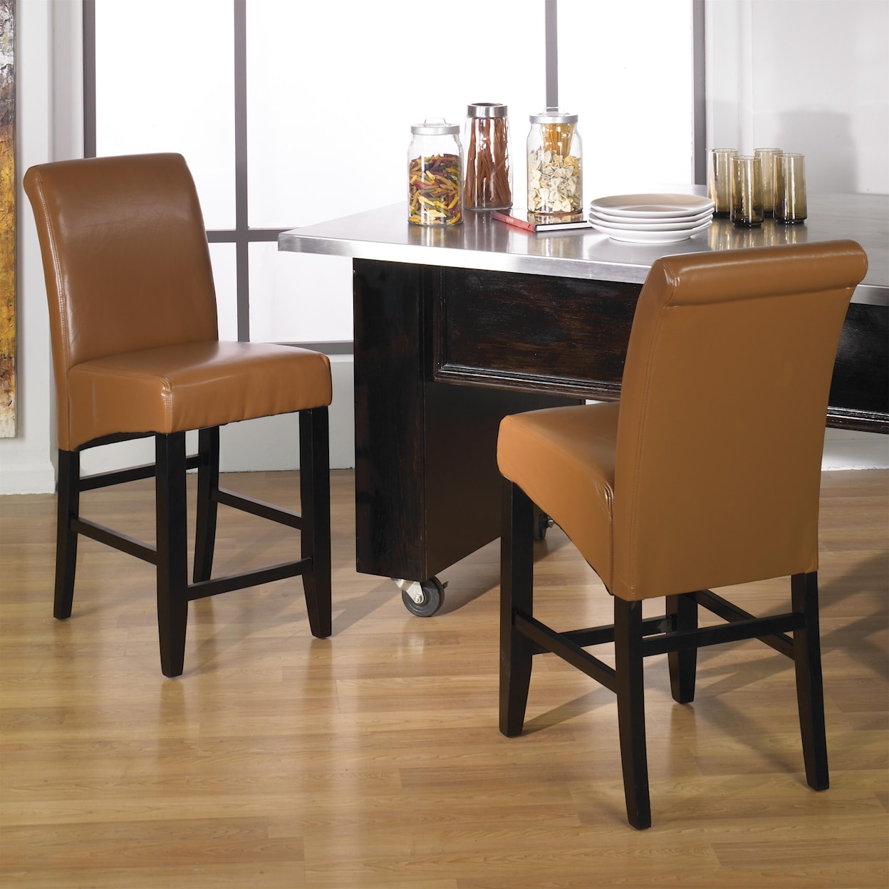 Office Star Metro  24" Parson's Bar Stool