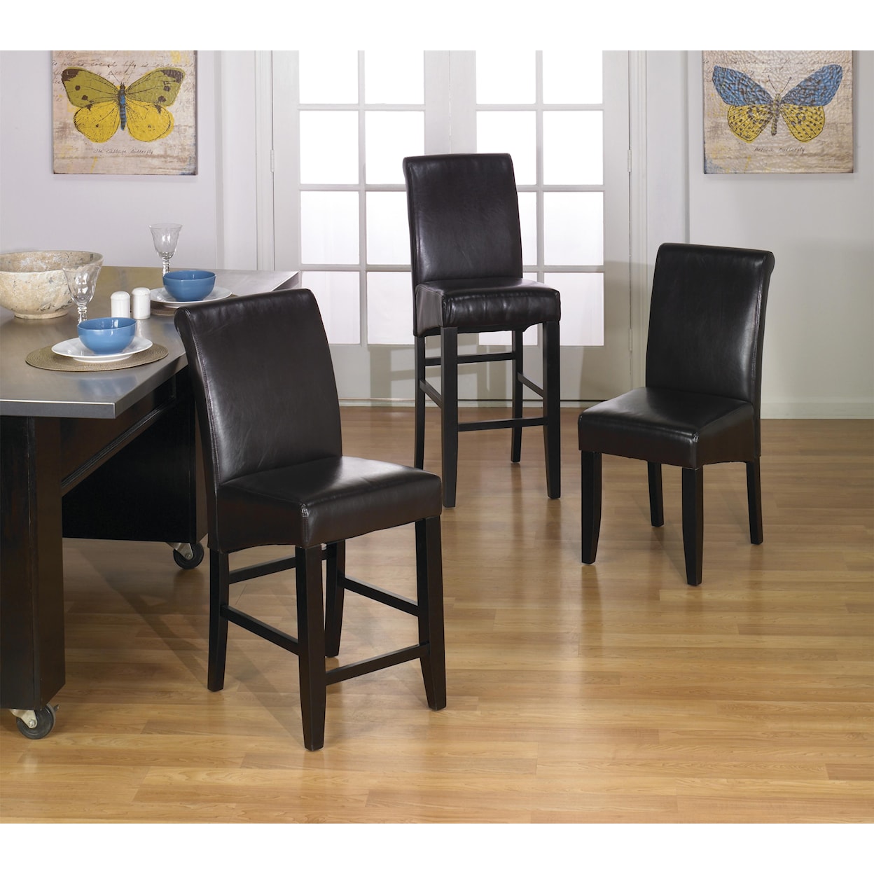 Office Star Metro  24" Parson's Bar Stool