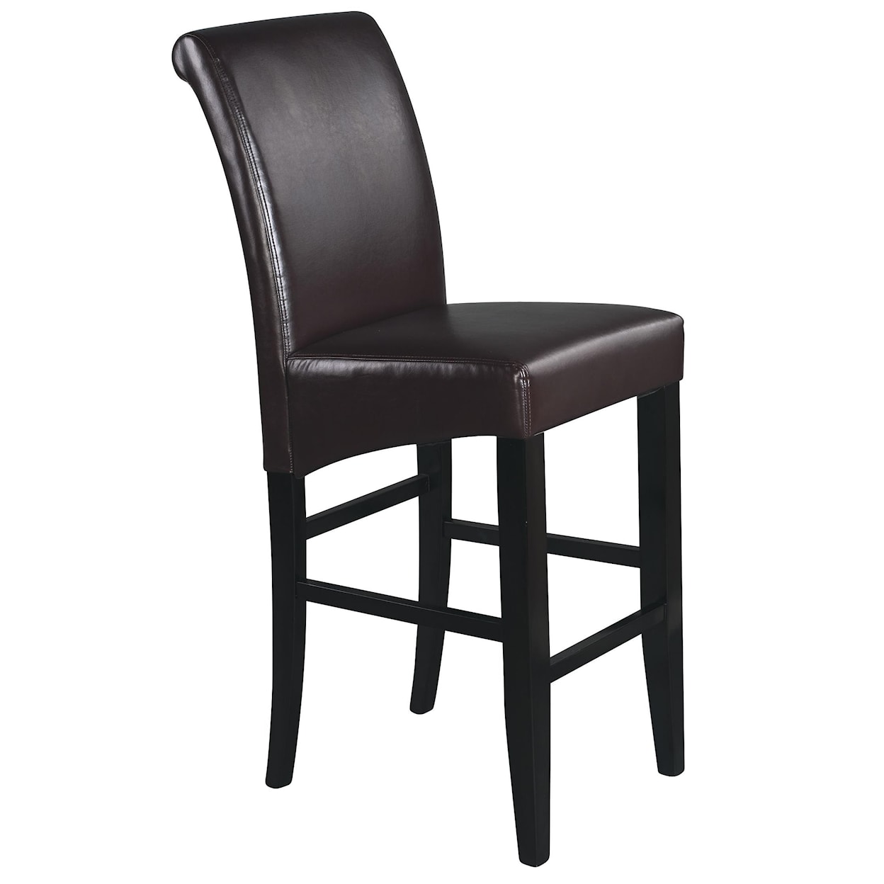 Office Star Metro  30" Upholstered Parson's Bar Stool