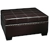 Office Star Ottomans Detour Storage Ottoman with Tray